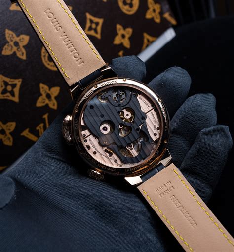 louis vuitton tambour carpe diem watch|tambour carpe diem horological.